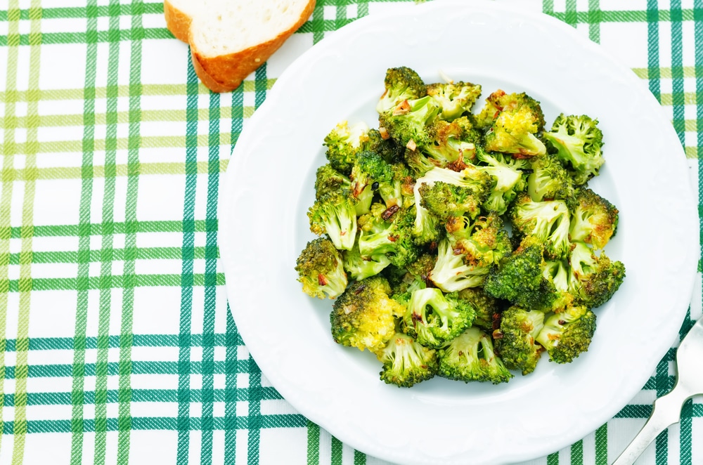 pečena brokula